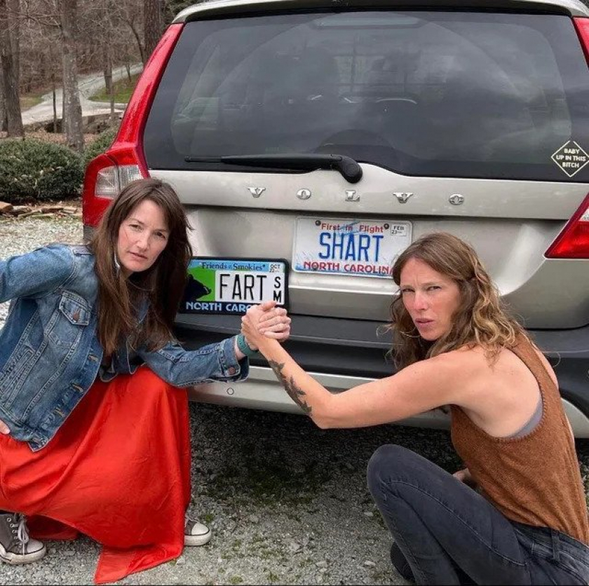 Fart girl meets shart girl