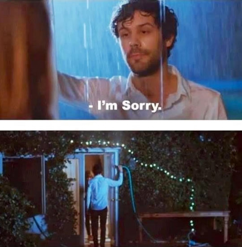 Most Romantic Apology Ever