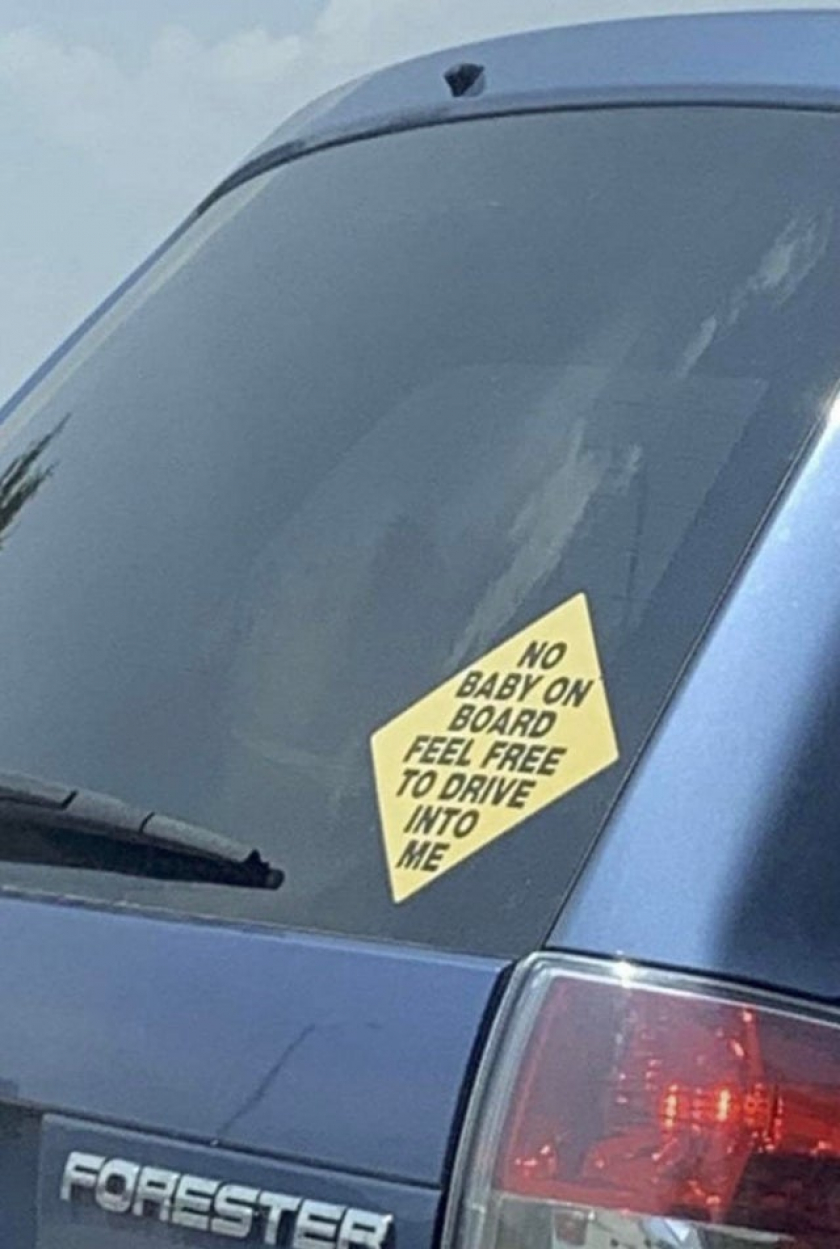 No baby on board.
