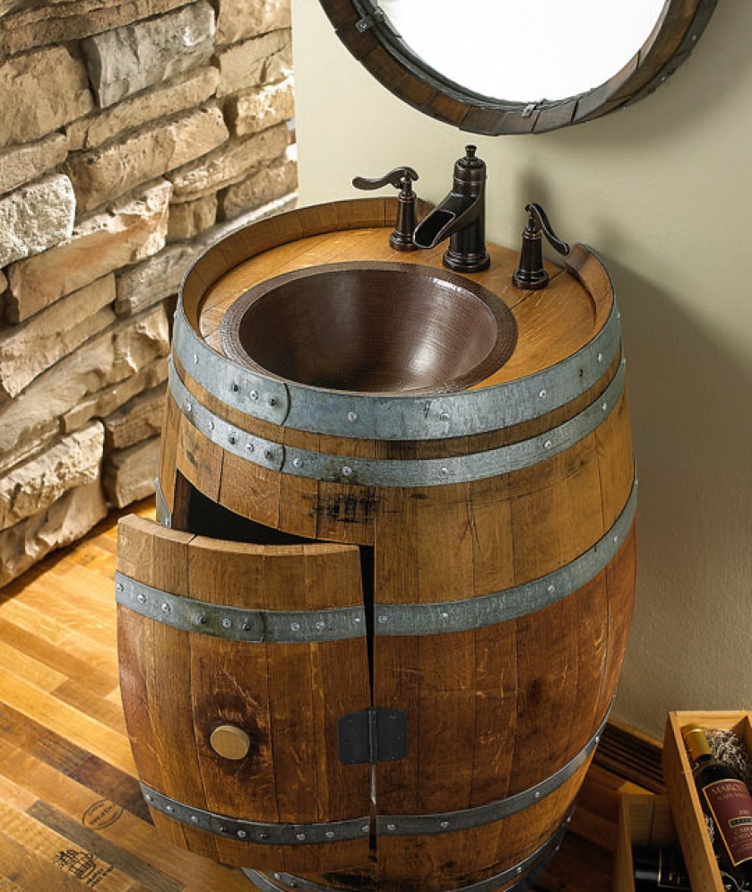 Made From A Very Old Wine Barrel