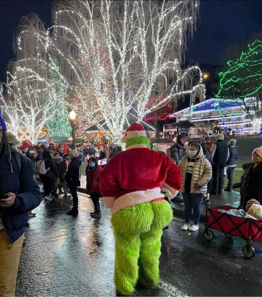 You're a thicc one, Mr. Grinch