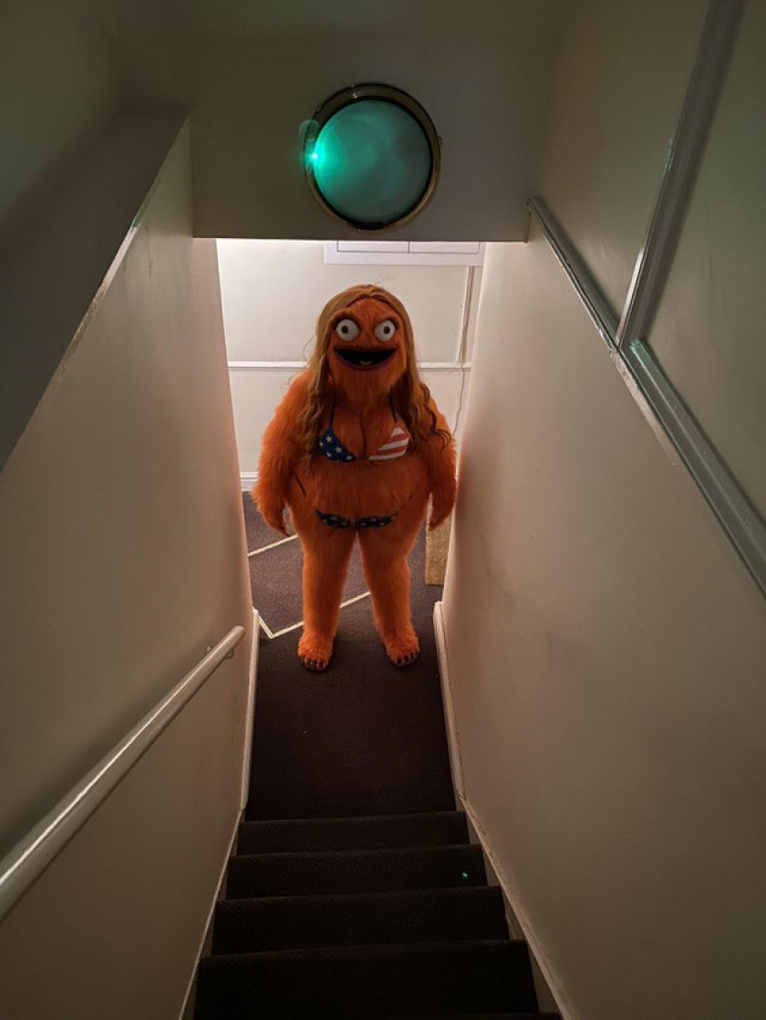 Shit is getting weird in this house