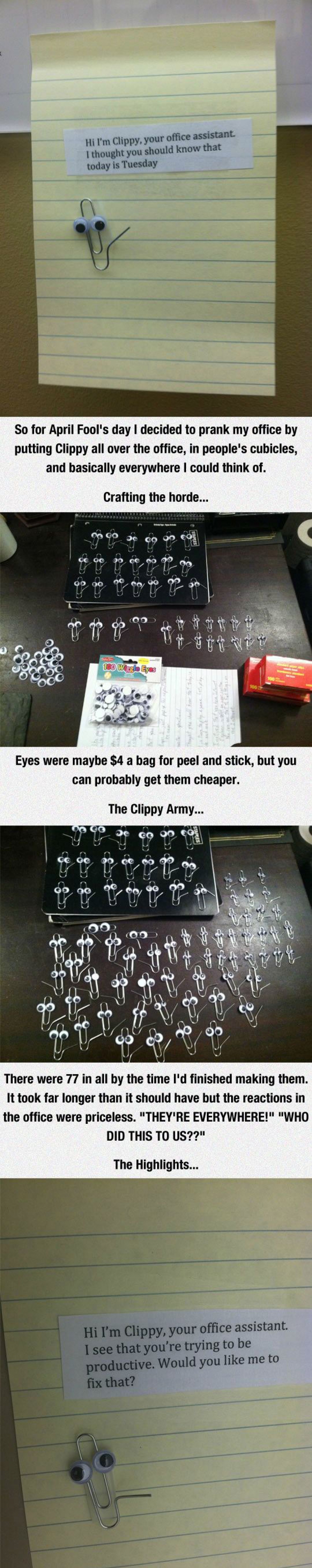 Real-Life Clippy