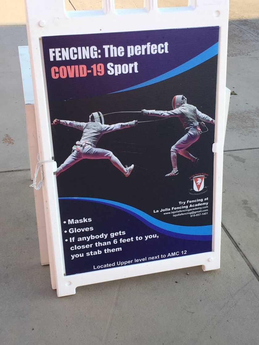 I’m convinced to learn fencing
