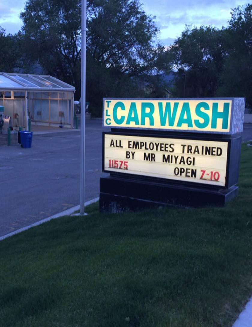Wax On, Wax Off