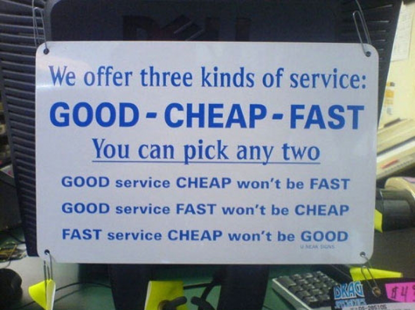 We Offer Three Kinds Of Service