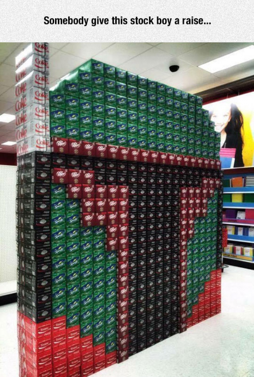 Talented Stock Boy
