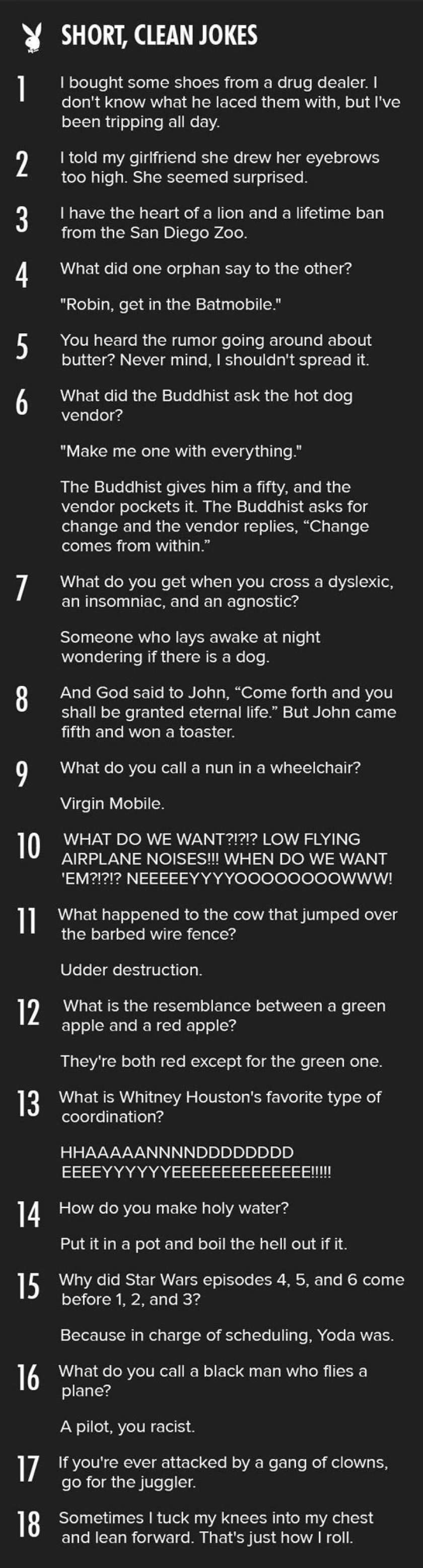 The Best Short Jokes