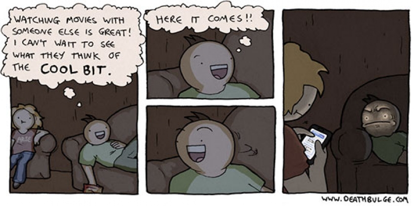 Watching Movies With Someone Else