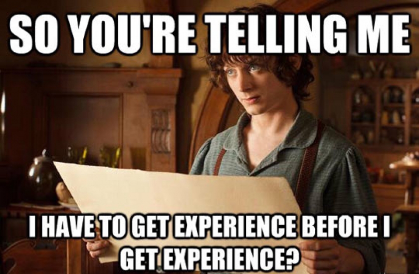 Whenever I’m Looking For A Job