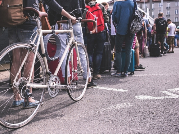 Someone cuts in front of you in line. How do you respond?