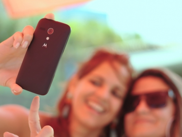 How do you smile in photos?