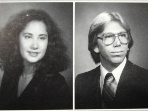 In your senior portrait, your hair was...
