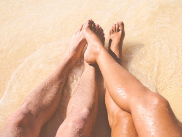 Which area of your body is the most sensitive to touch?