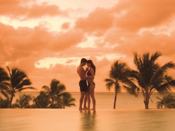 The ideal romantic vacation would be...