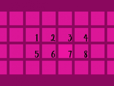 Which square is a different color?
