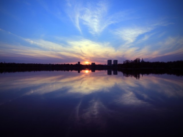 What time of day do you feel most at peace?