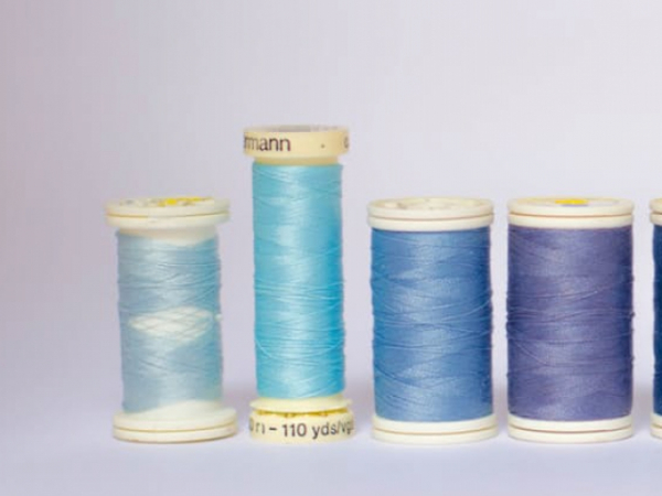 Which shade of blue did you notice first?