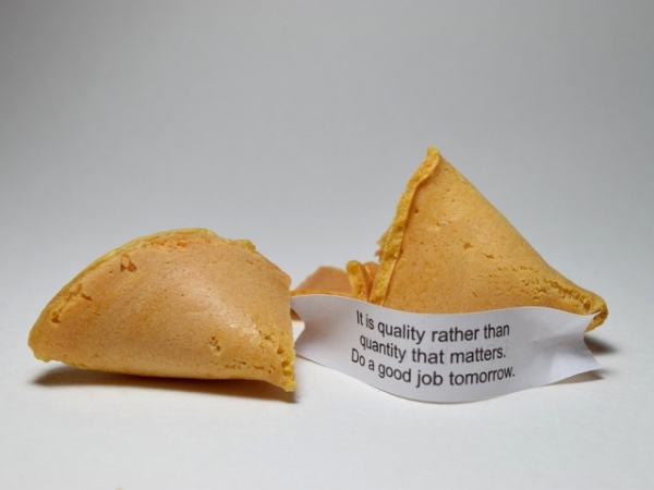 Do you read your fortunes?