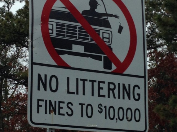 Have you ever littered just because the nearest trash can seemed too far away?