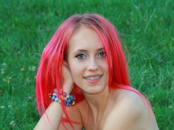 Would you ever dye your hair an unusual color?