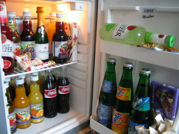 What are you always itching to steal from the hotel minibar?
