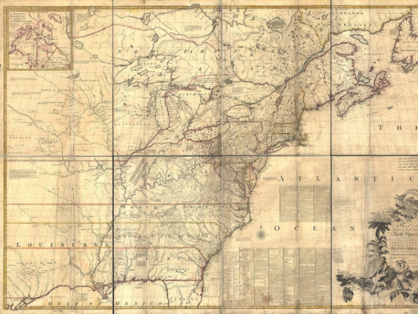 On a topographic map, the color purple: