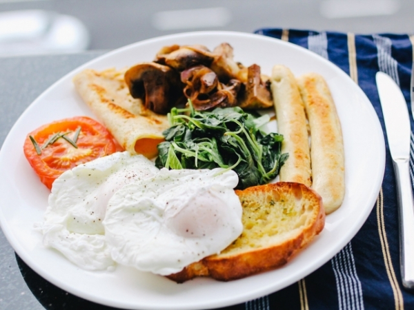 Your ideal breakfast consists of:
