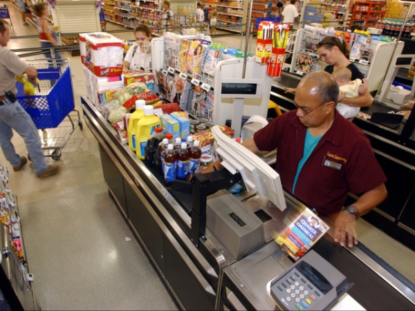 While grocery shopping, you see an old classmate you haven't spoken to in awhile. What's your move?
