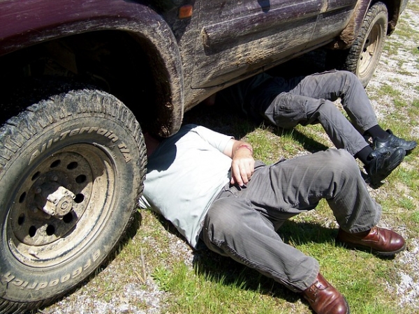 Your car breaks down. What do you do?