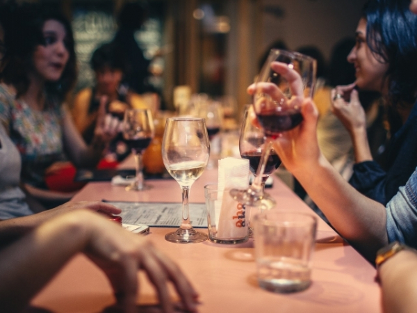 It's a typical night with your friends. What are you all doing?