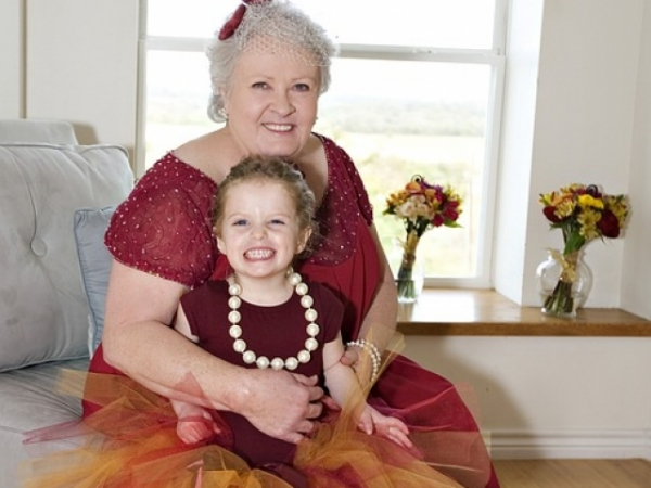 As a kid, grandma and grandpa were always _______ strict than your parents.