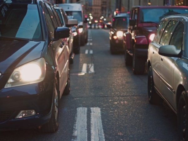 You're stuck in traffic. What's your move?