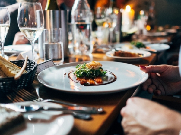 When you're out to dinner, do you mind sharing with others?