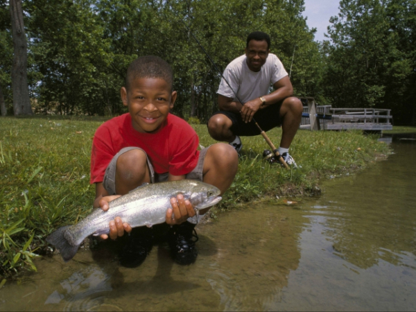 Would you ever consider the art of hand fishing?
