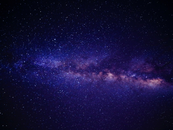 When you look up at the stars at night, how do you feel?