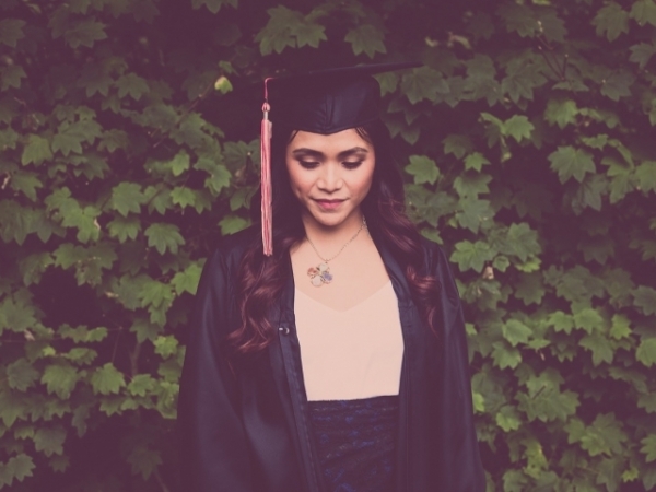 Which background did you choose for your senior picture?