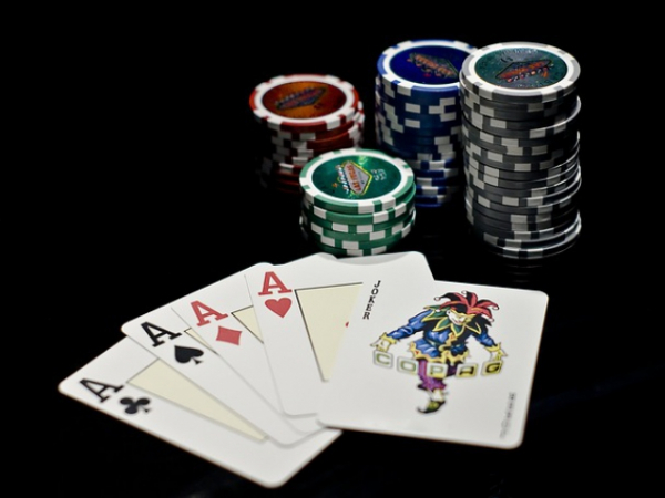 You are playing poker and you get a great hand. What do you do?