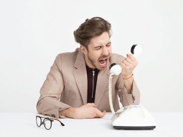 When was the last time you screamed at someone in anger?