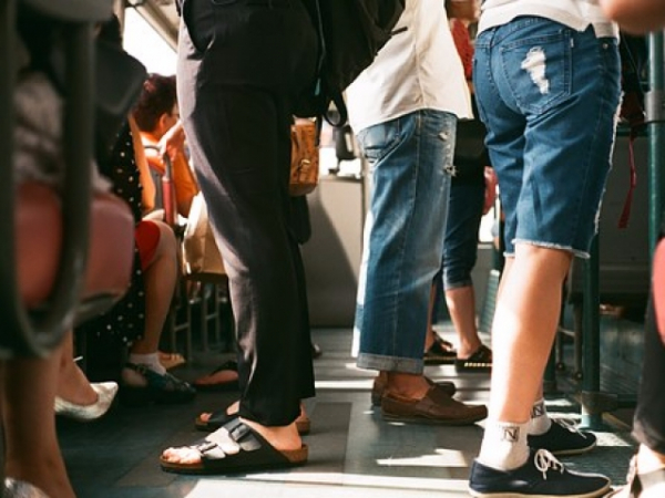 If you were sitting on a full public bus/shuttle would you give up your seat, and stand for someone else?