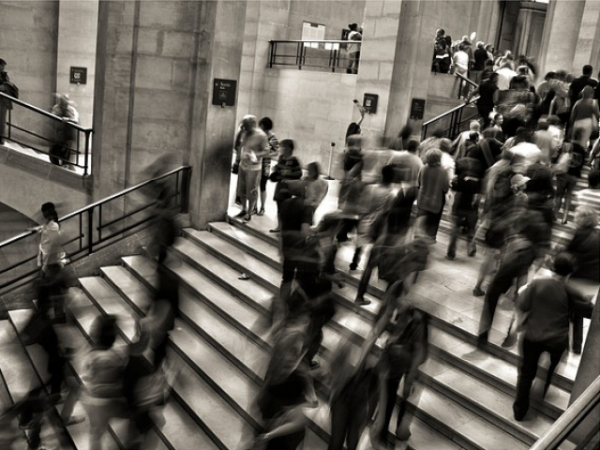 If someone accidentally bumped into you, how would you handle it?