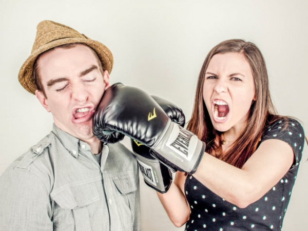 When in an argument, how do you get a point across?