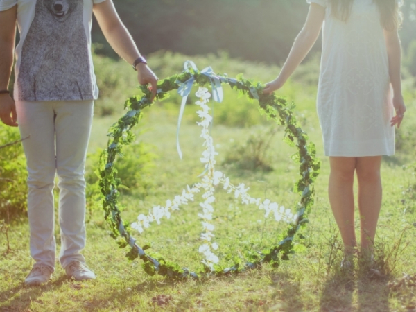When do you feel the most at peace?