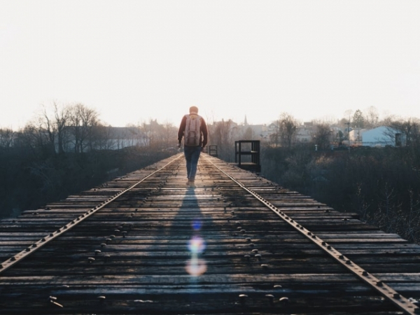 When you're alone, do you ever feel a presence?