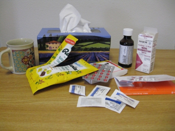 You've got a nasty case of the flu. What happens?