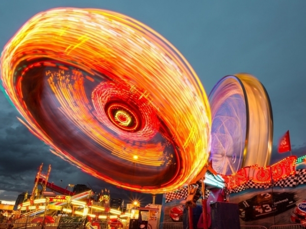 What is scariest about a carnival?