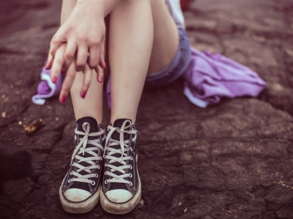 What shoes did you wear on the first day of school?