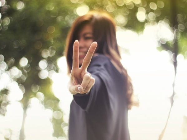 When do you feel most at peace?