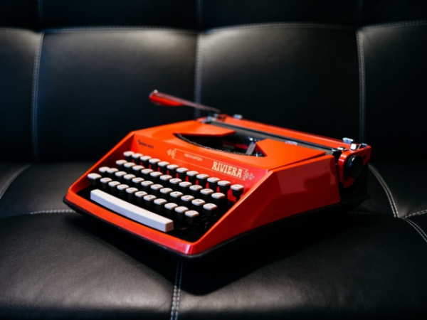 You learned to type on a....