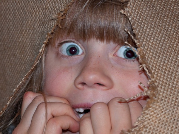 You hear a noise in the dark. What do you think it is?